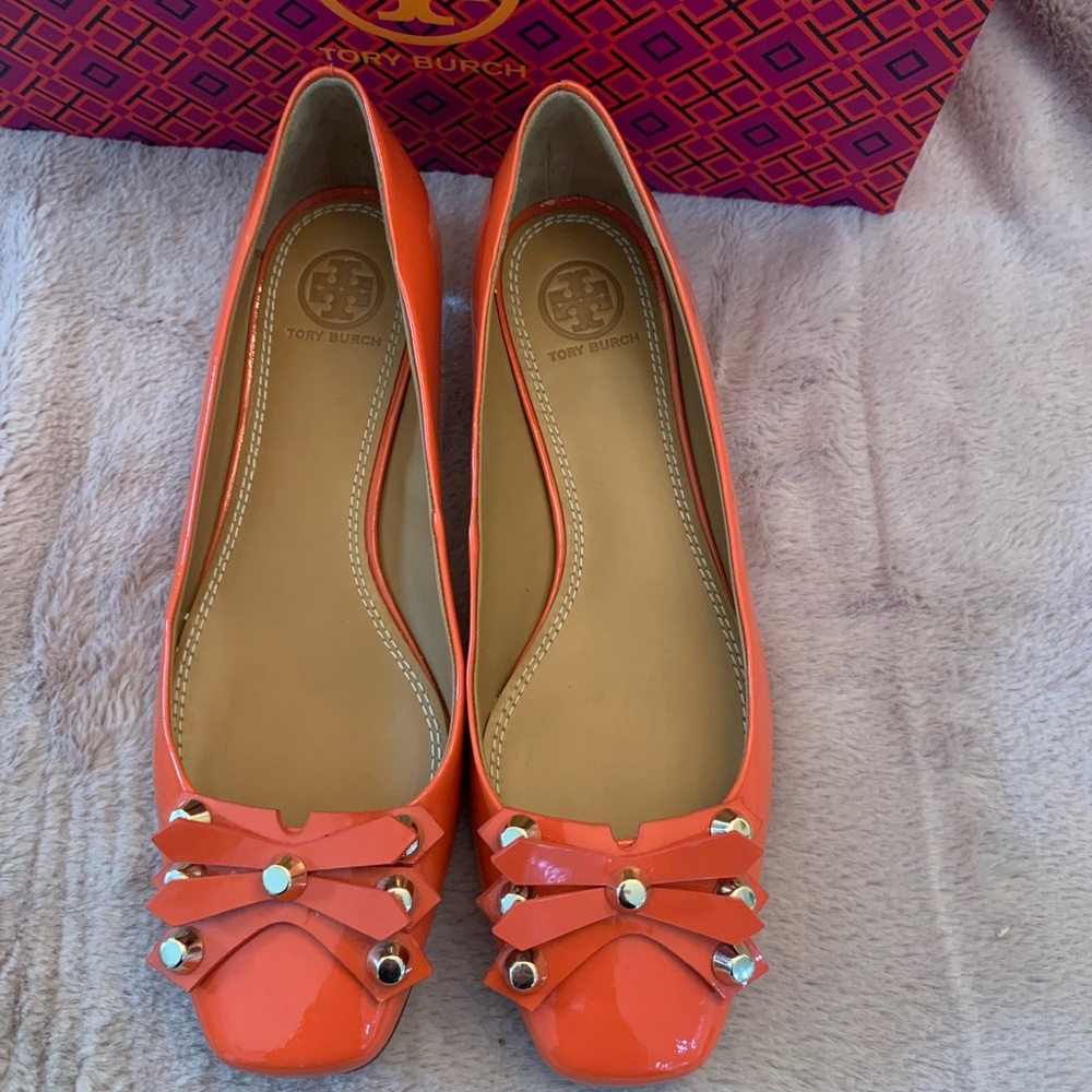 Tory Burch Patent Leather Flats